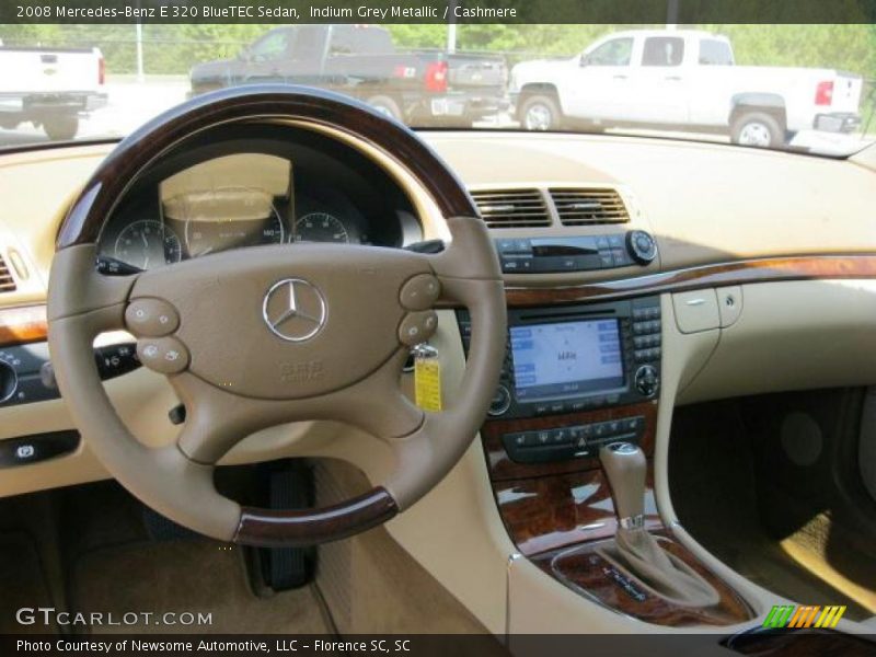 Indium Grey Metallic / Cashmere 2008 Mercedes-Benz E 320 BlueTEC Sedan