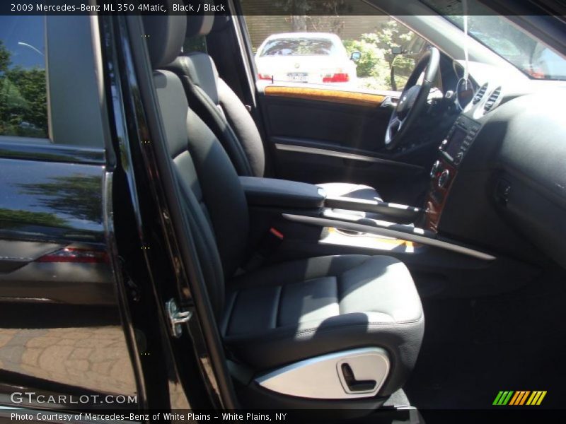 Black / Black 2009 Mercedes-Benz ML 350 4Matic