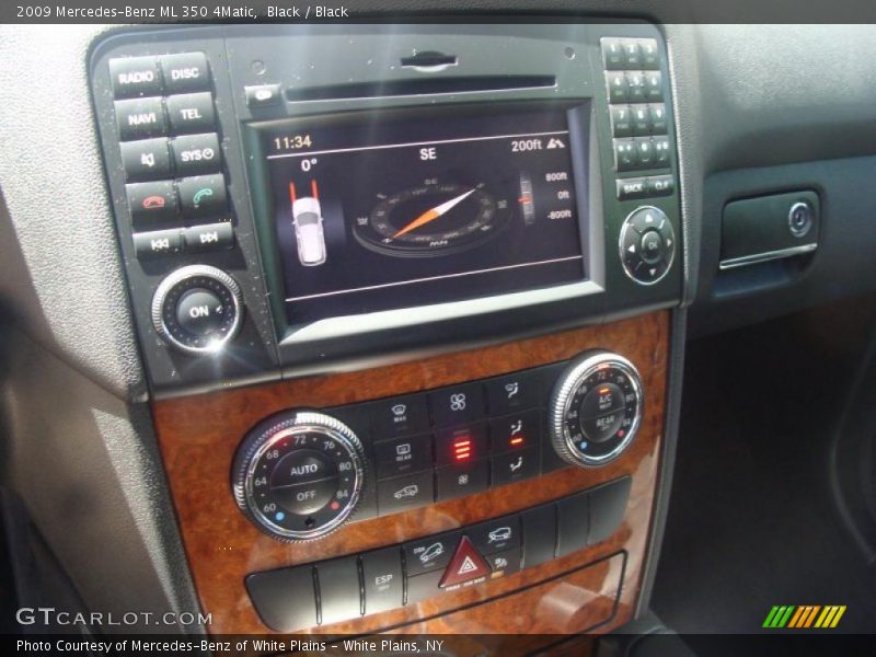 Black / Black 2009 Mercedes-Benz ML 350 4Matic