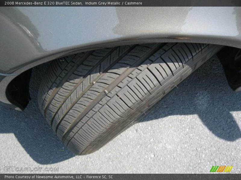 Indium Grey Metallic / Cashmere 2008 Mercedes-Benz E 320 BlueTEC Sedan