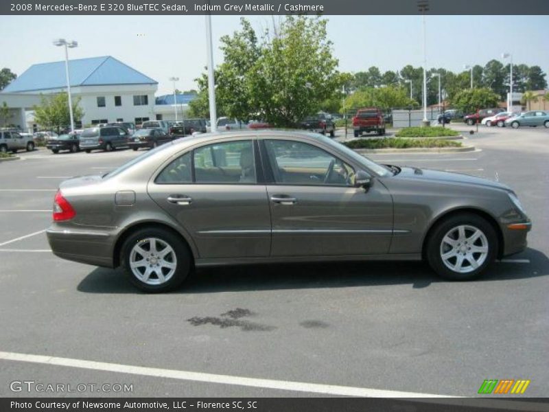 Indium Grey Metallic / Cashmere 2008 Mercedes-Benz E 320 BlueTEC Sedan
