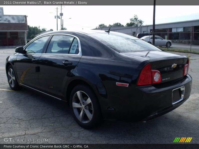 Black Granite Metallic / Ebony 2011 Chevrolet Malibu LT