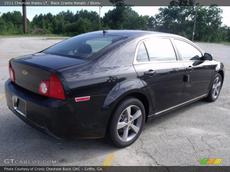 Black Granite Metallic / Ebony 2011 Chevrolet Malibu LT