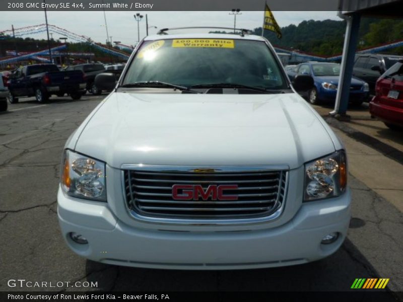 Summit White / Ebony 2008 GMC Envoy SLE 4x4