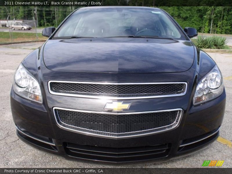 Black Granite Metallic / Ebony 2011 Chevrolet Malibu LT