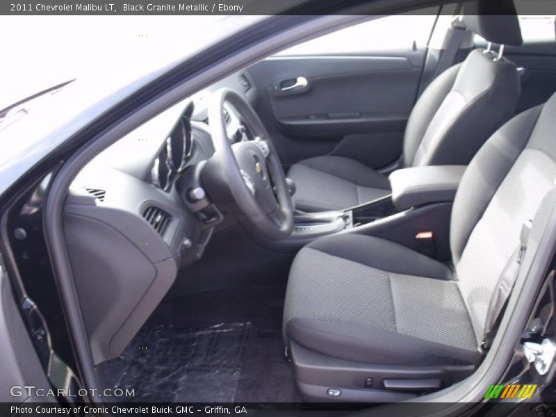 Black Granite Metallic / Ebony 2011 Chevrolet Malibu LT