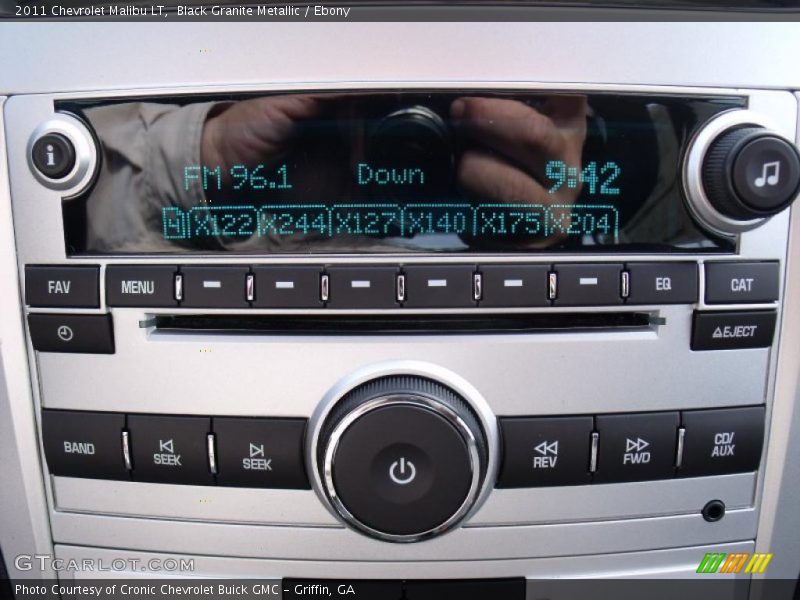 Black Granite Metallic / Ebony 2011 Chevrolet Malibu LT