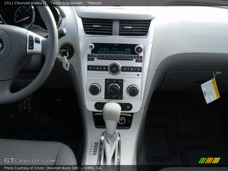 Taupe Gray Metallic / Titanium 2011 Chevrolet Malibu LT