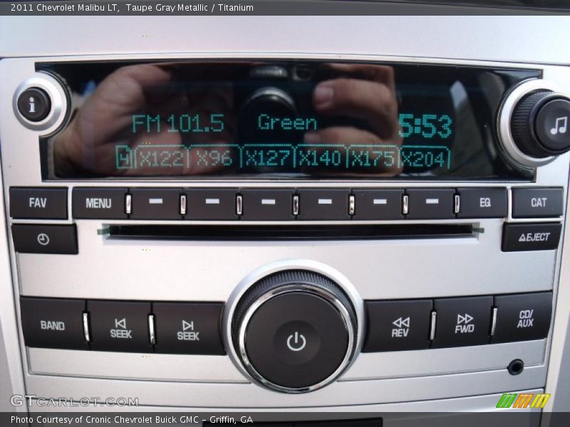 Taupe Gray Metallic / Titanium 2011 Chevrolet Malibu LT