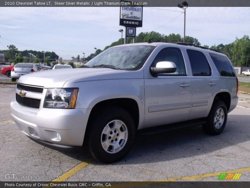 Sheer Silver Metallic / Light Titanium/Dark Titanium 2010 Chevrolet Tahoe LT