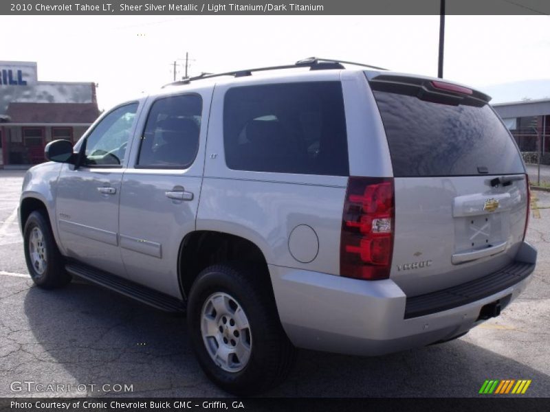 Sheer Silver Metallic / Light Titanium/Dark Titanium 2010 Chevrolet Tahoe LT