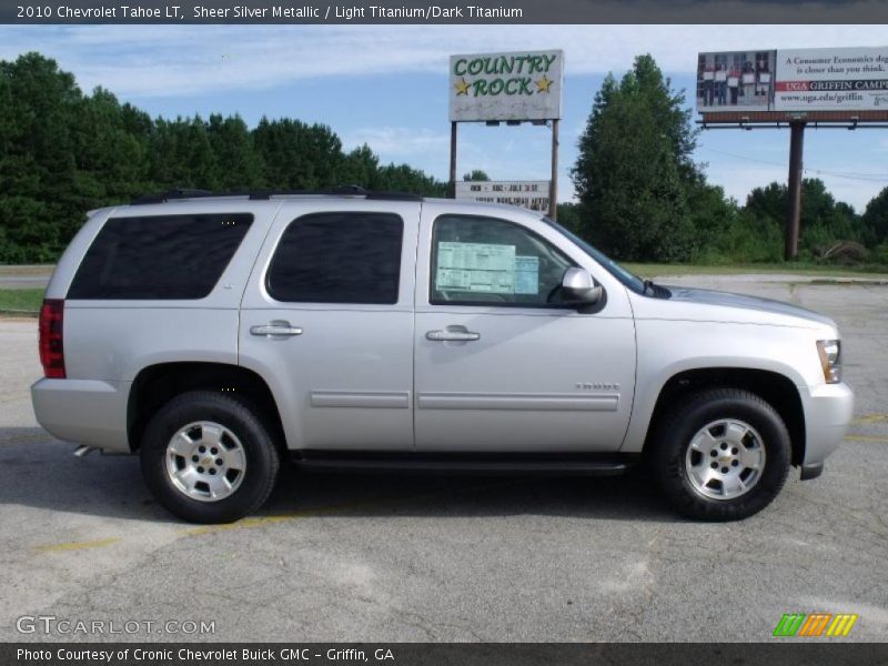 Sheer Silver Metallic / Light Titanium/Dark Titanium 2010 Chevrolet Tahoe LT