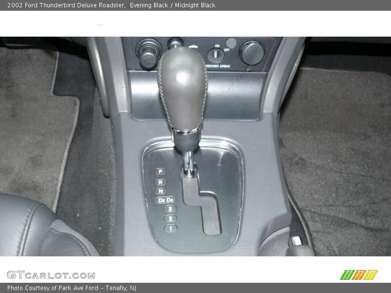 Evening Black / Midnight Black 2002 Ford Thunderbird Deluxe Roadster