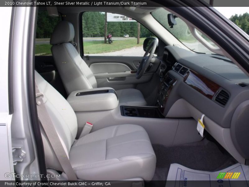 Sheer Silver Metallic / Light Titanium/Dark Titanium 2010 Chevrolet Tahoe LT