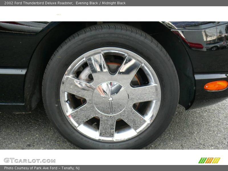 Evening Black / Midnight Black 2002 Ford Thunderbird Deluxe Roadster