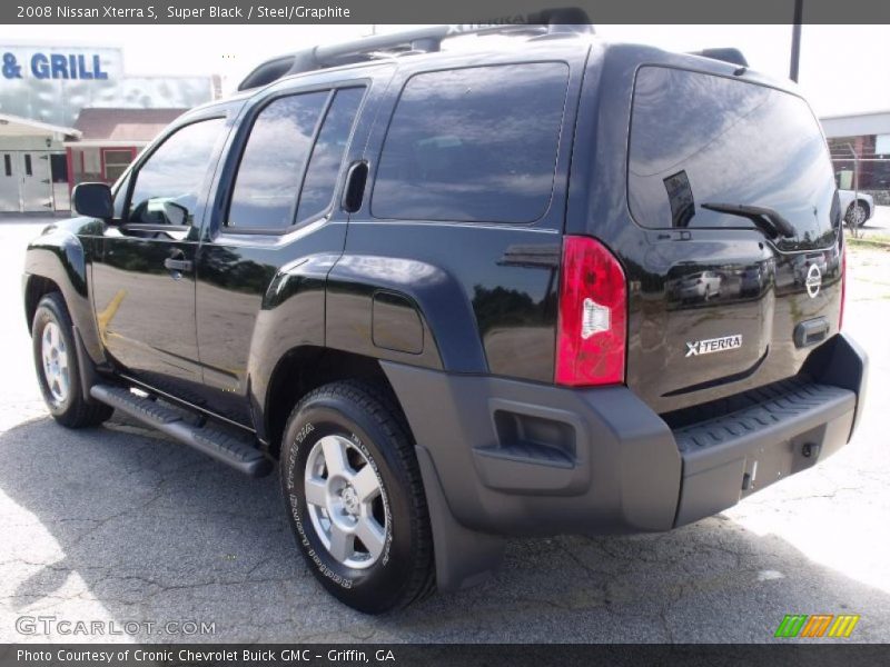 Super Black / Steel/Graphite 2008 Nissan Xterra S