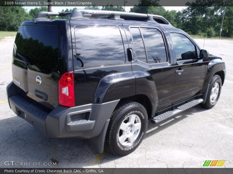 Super Black / Steel/Graphite 2008 Nissan Xterra S