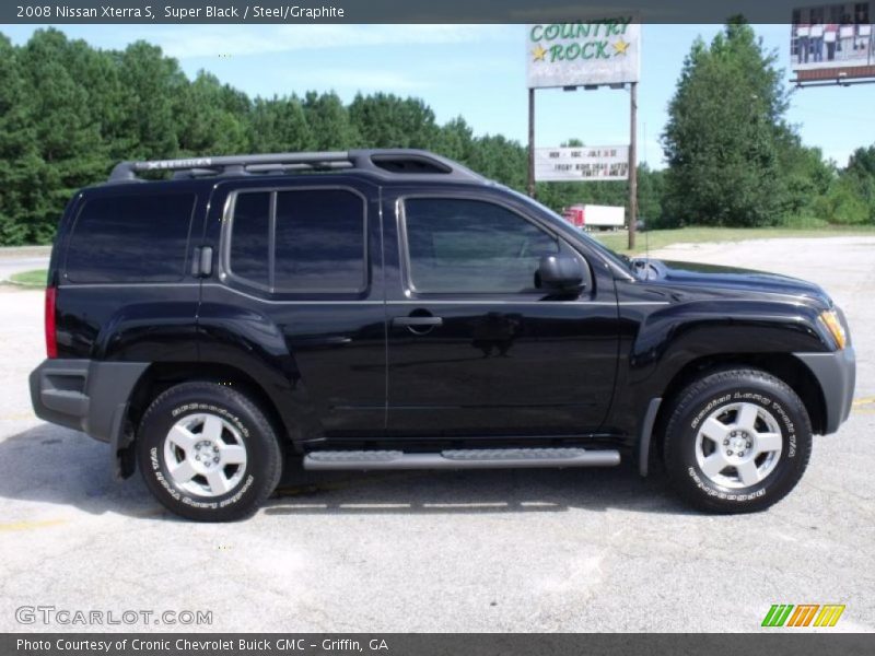 Super Black / Steel/Graphite 2008 Nissan Xterra S