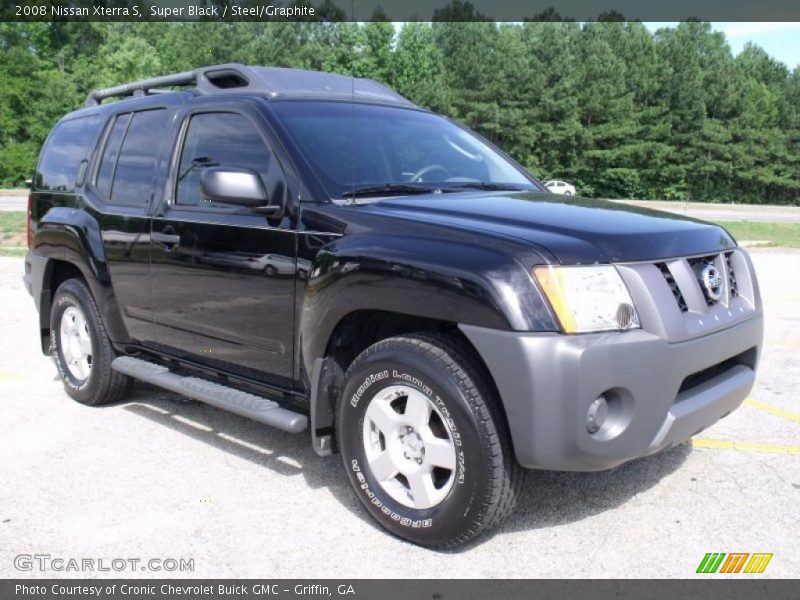 Super Black / Steel/Graphite 2008 Nissan Xterra S