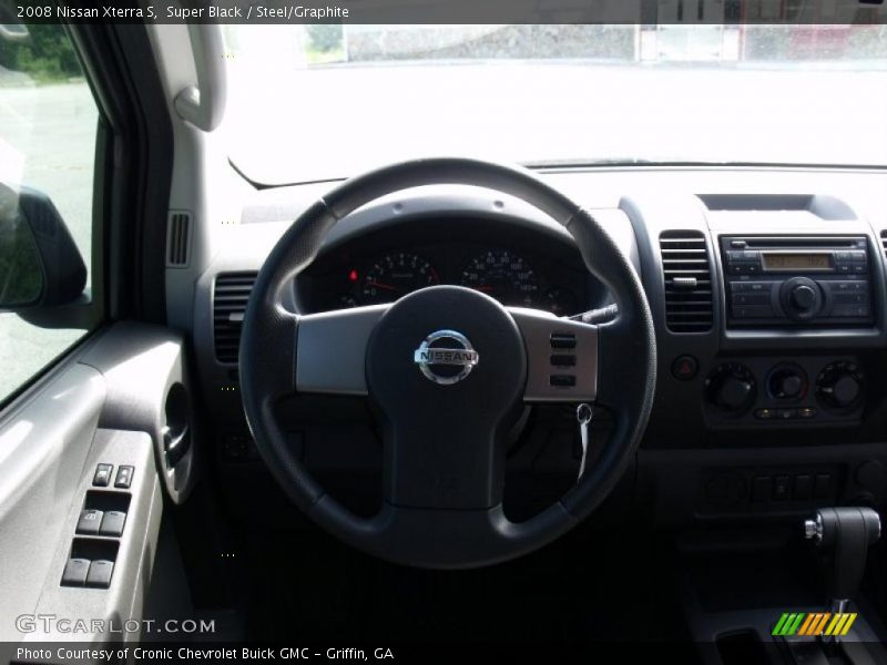 Super Black / Steel/Graphite 2008 Nissan Xterra S