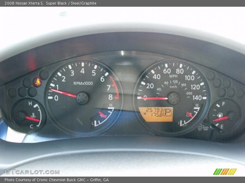 Super Black / Steel/Graphite 2008 Nissan Xterra S
