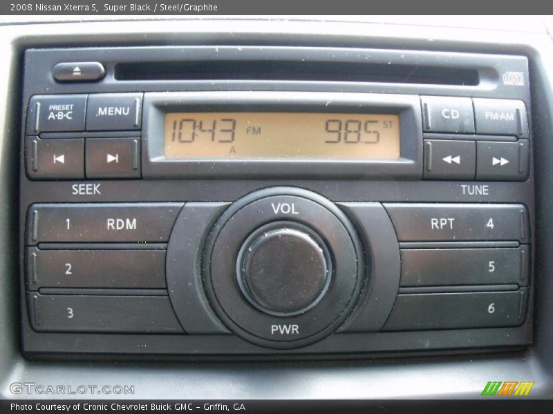 Super Black / Steel/Graphite 2008 Nissan Xterra S