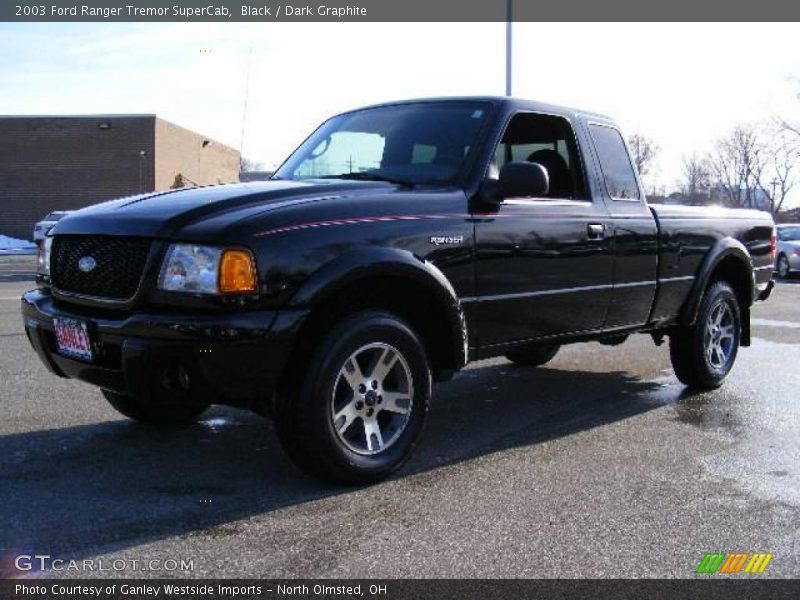 Black / Dark Graphite 2003 Ford Ranger Tremor SuperCab