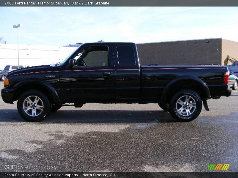 Black / Dark Graphite 2003 Ford Ranger Tremor SuperCab