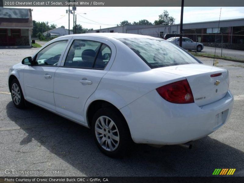 Summit White / Ebony 2010 Chevrolet Cobalt LT Sedan