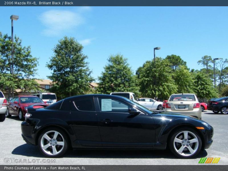 Brilliant Black / Black 2006 Mazda RX-8
