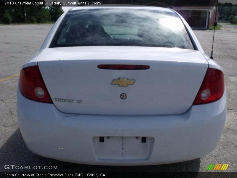 Summit White / Ebony 2010 Chevrolet Cobalt LT Sedan
