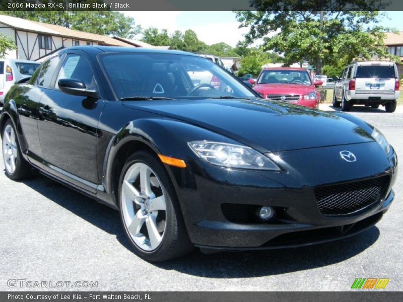 Brilliant Black / Black 2006 Mazda RX-8