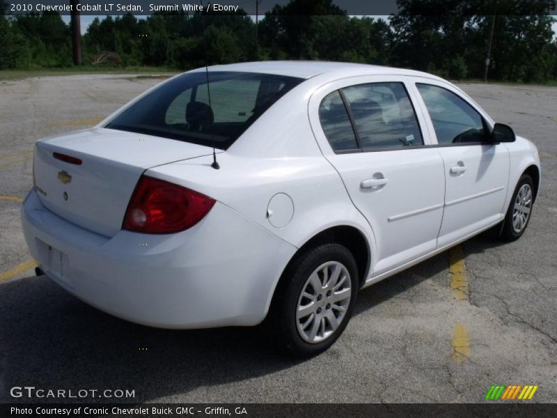 Summit White / Ebony 2010 Chevrolet Cobalt LT Sedan