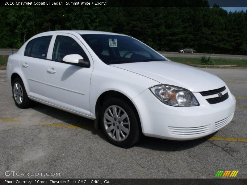 Summit White / Ebony 2010 Chevrolet Cobalt LT Sedan