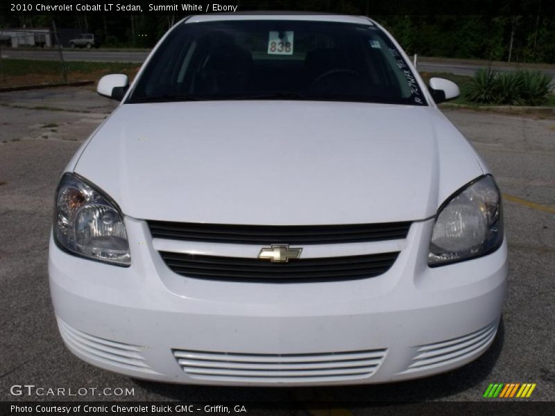 Summit White / Ebony 2010 Chevrolet Cobalt LT Sedan