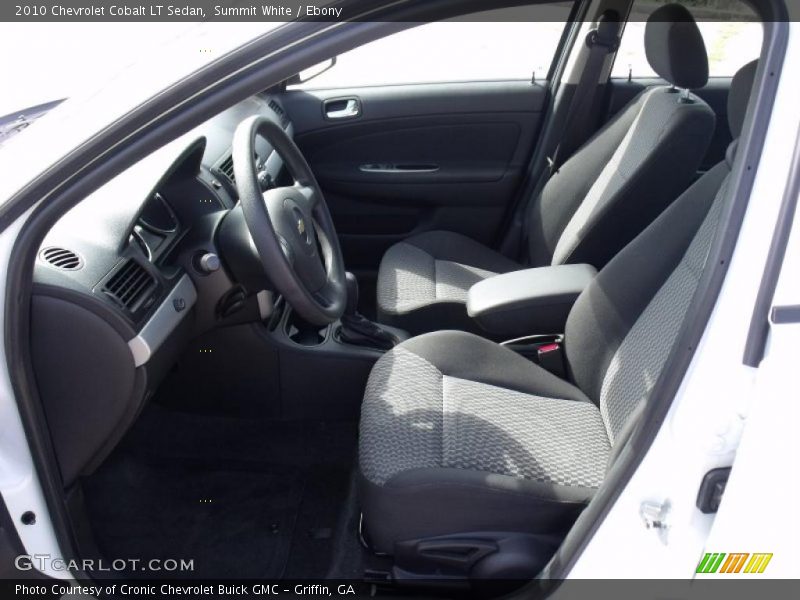 Summit White / Ebony 2010 Chevrolet Cobalt LT Sedan