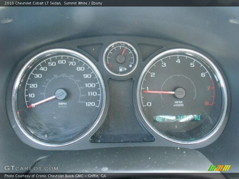Summit White / Ebony 2010 Chevrolet Cobalt LT Sedan