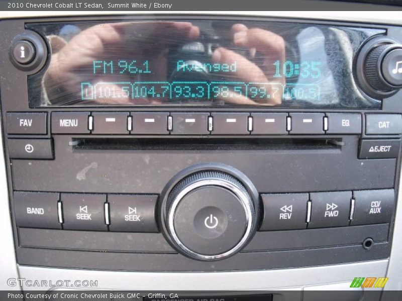 Summit White / Ebony 2010 Chevrolet Cobalt LT Sedan