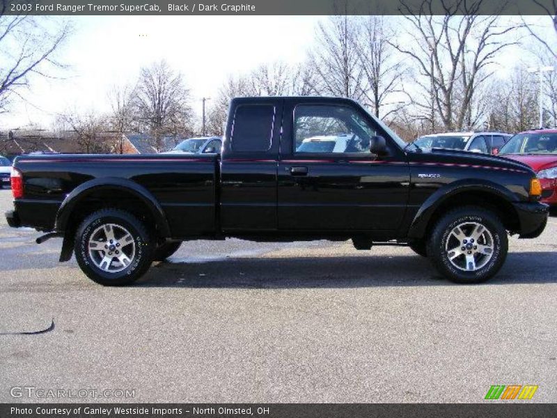 Black / Dark Graphite 2003 Ford Ranger Tremor SuperCab