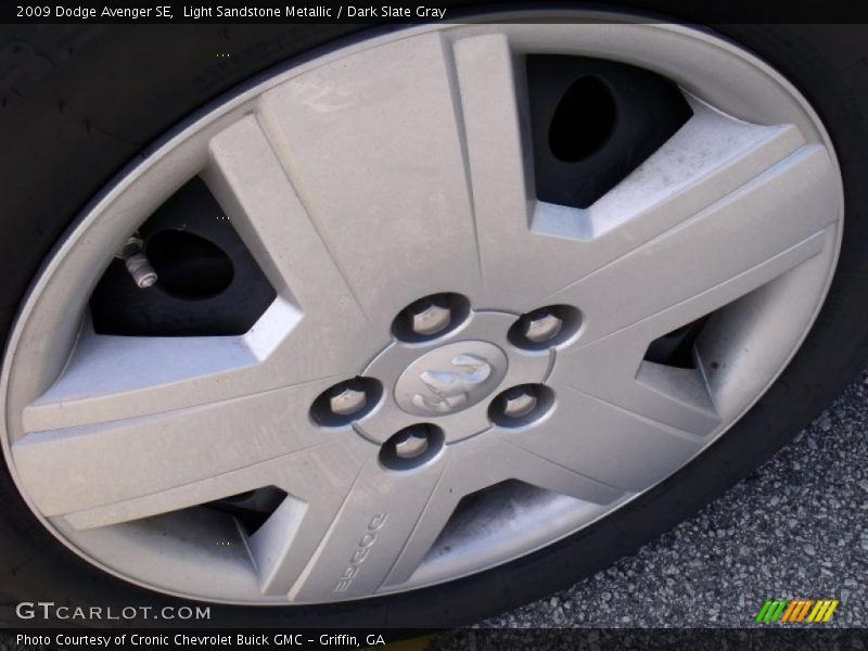 Light Sandstone Metallic / Dark Slate Gray 2009 Dodge Avenger SE