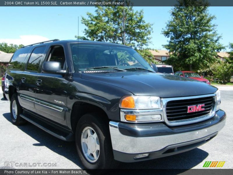 Carbon Metallic / Pewter/Dark Pewter 2004 GMC Yukon XL 1500 SLE