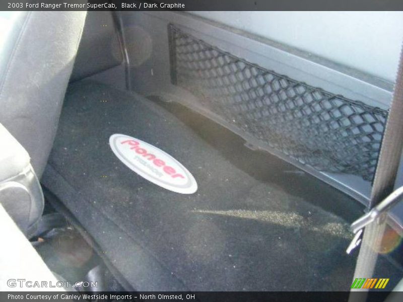 Black / Dark Graphite 2003 Ford Ranger Tremor SuperCab
