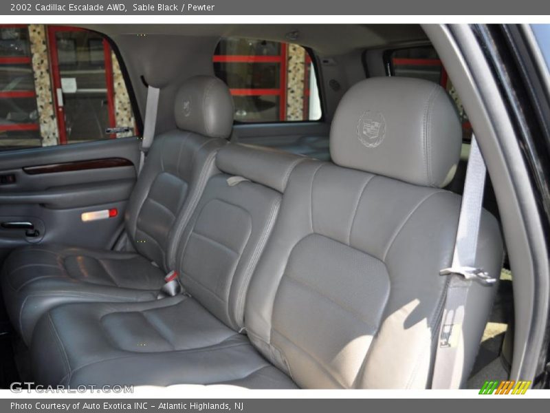 Sable Black / Pewter 2002 Cadillac Escalade AWD