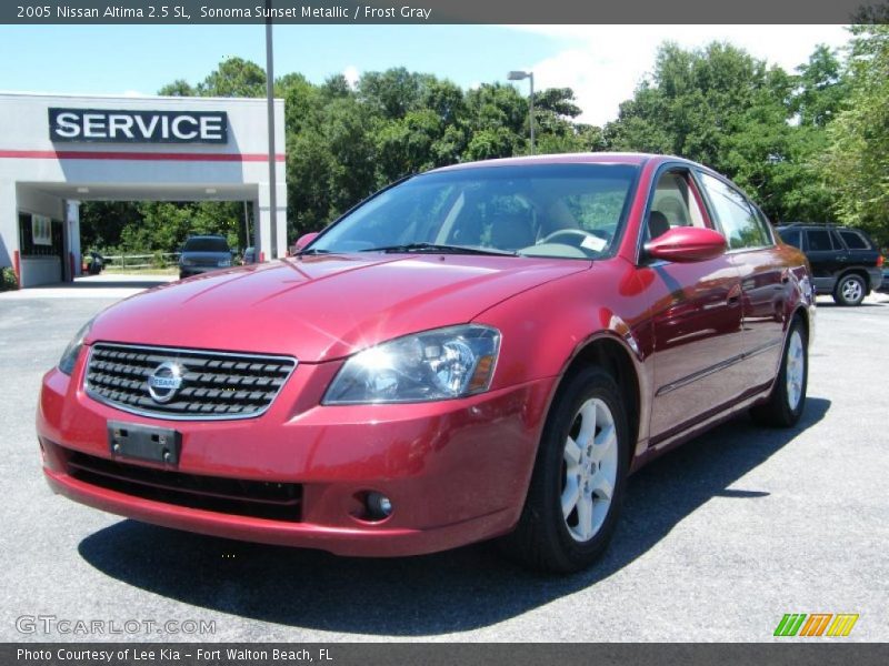 Sonoma Sunset Metallic / Frost Gray 2005 Nissan Altima 2.5 SL