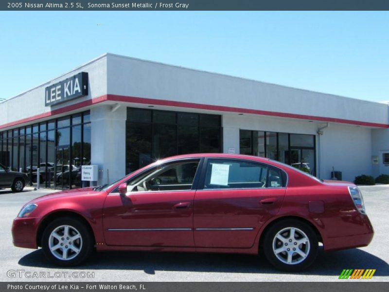Sonoma Sunset Metallic / Frost Gray 2005 Nissan Altima 2.5 SL