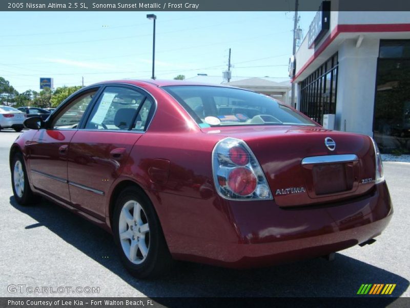 Sonoma Sunset Metallic / Frost Gray 2005 Nissan Altima 2.5 SL