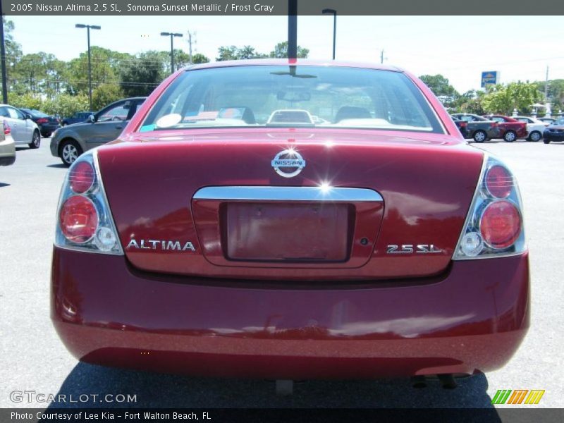 Sonoma Sunset Metallic / Frost Gray 2005 Nissan Altima 2.5 SL