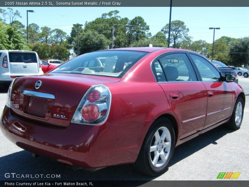 Sonoma Sunset Metallic / Frost Gray 2005 Nissan Altima 2.5 SL