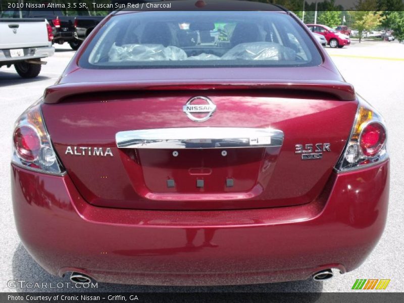 Tuscan Sun Red / Charcoal 2010 Nissan Altima 3.5 SR