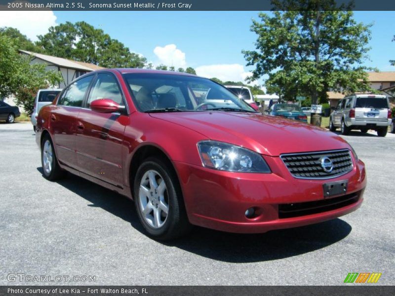 Sonoma Sunset Metallic / Frost Gray 2005 Nissan Altima 2.5 SL